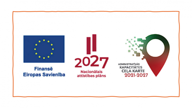 Logo: ES karogs, 2027 nacionālais attīstības plāns